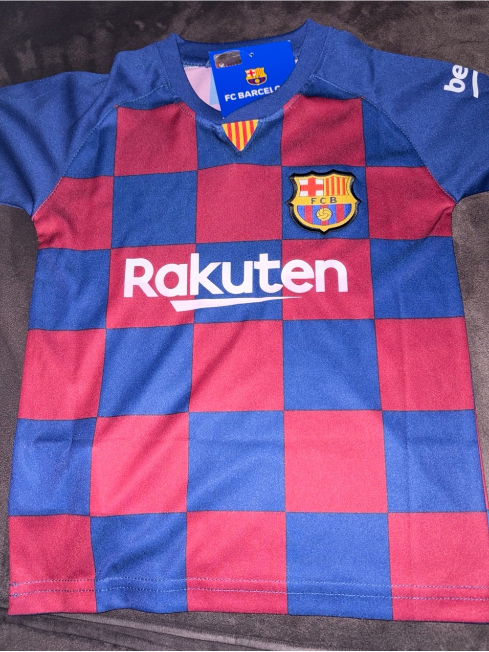 Lionel Messi # 10 Kids' Short-Sleeve Jersey NWT